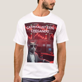 Camiseta Catitalista: Comédia do Crash do Mercado