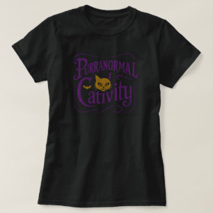 Camiseta Catividad Purranormal   SOLO EN NEGRO