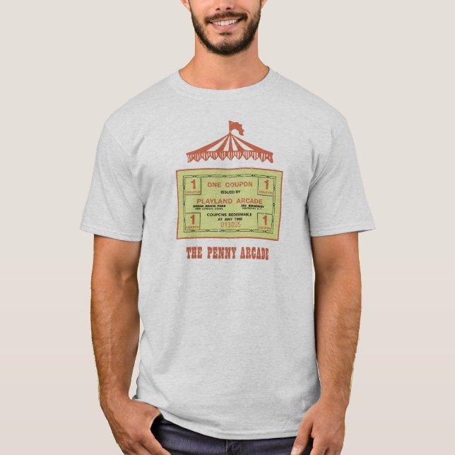 Camiseta Catkills, Playland Arcade (Anverso)