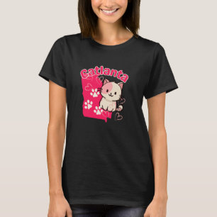 Camiseta Catlanta Atlanta Georgia Madres de Gatos Amantes d