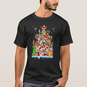 Camiseta Catmas  Gato Cornish Rex Navidad Árbol de Navidad 