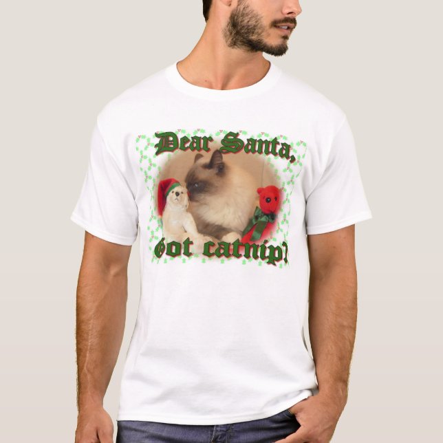 Camiseta ¿Catnip conseguido? (Anverso)