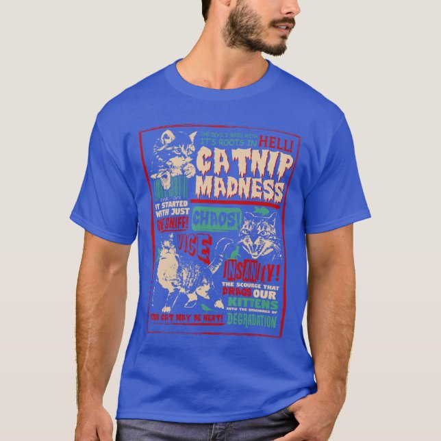 Camiseta Catnip Madness Cute Kitten Cat Lover Gift Cat Owne (Anverso)