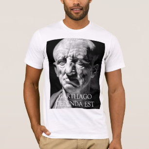 Camiseta Cato la anciano - CARTHAGO DELENDA EST