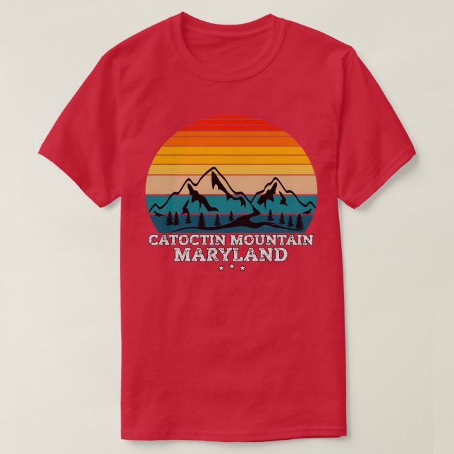 CAMISETA CATOCTIN MOUNTAIN MARYLAND (Diseño del anverso)