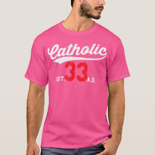 Camiseta Católica desde la misa ad crucifijo Jesús Eucarist