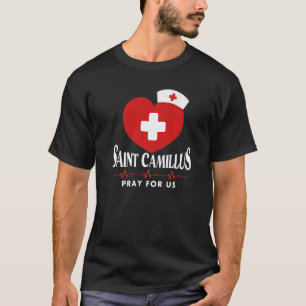 Camiseta Católica patrona de enfermeras de St Camillus De L