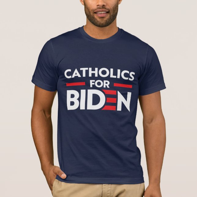 CAMISETA CATÓLICAS DE JOE BIDEN (Anverso)