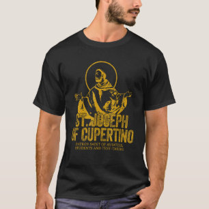 Camiseta Catolicismo Oro San José De Cupertino Christian