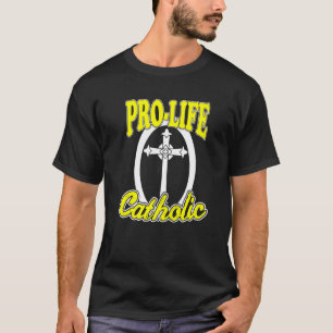 Camiseta Católico Cristiano Conservador Anti Aborto Pro Vid