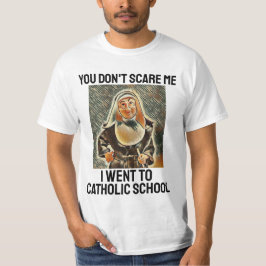 CAMISETA CATÓLICO FUNNY NUN T-SHIRTS TEES