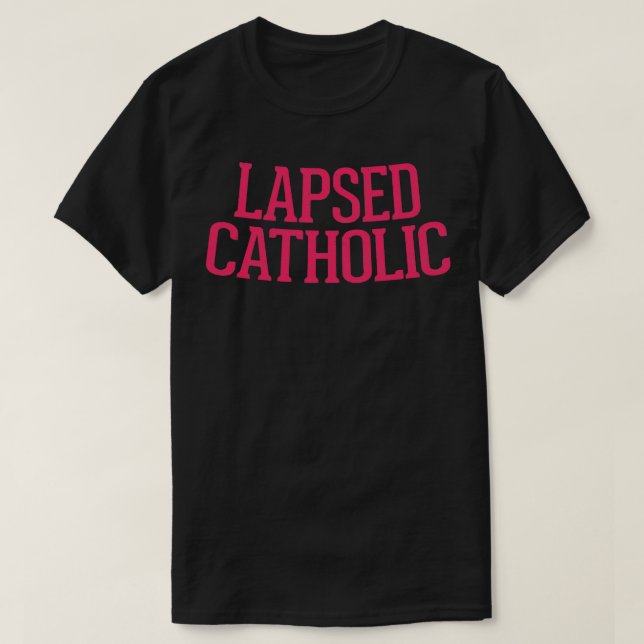 Camiseta Católico lapidado (Diseño del anverso)