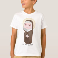 Católico lindo de Clare del santo