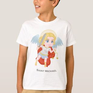 Camiseta Católico lindo del arcángel de San Miguel