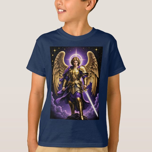 Camiseta Católico romano de San Miguel de Arcángel (Anverso)