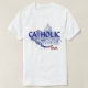 Camiseta Católico y cristiano (Diseño del anverso)