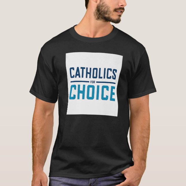 Camiseta Católicos por Choice Premium (Anverso)