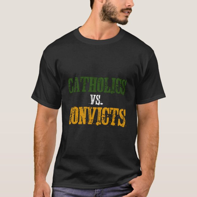 Camiseta Católicos Vs. Condenados (Anverso)