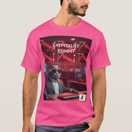 Camiseta Catpialista: Marktcrash-Komödie - Lustiges Finanz-