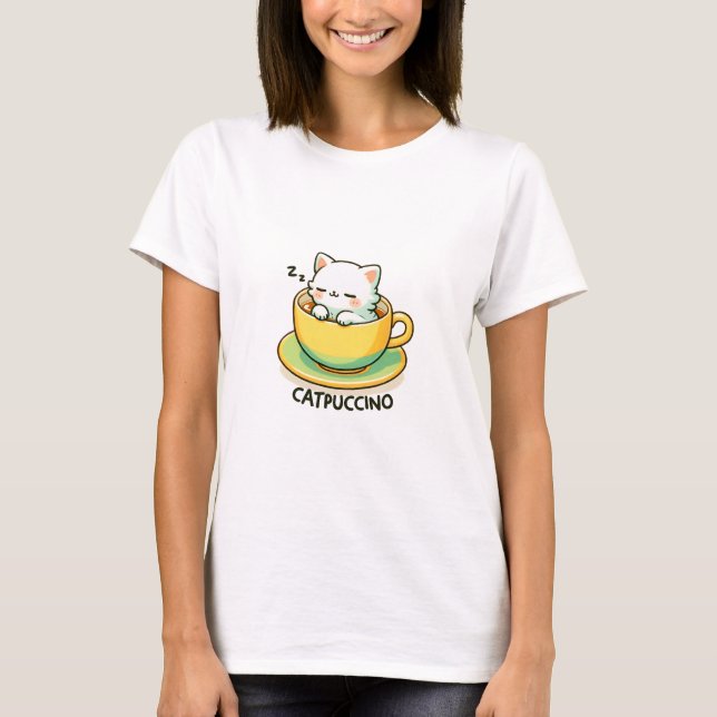 Camiseta Catpuccino (Anverso)