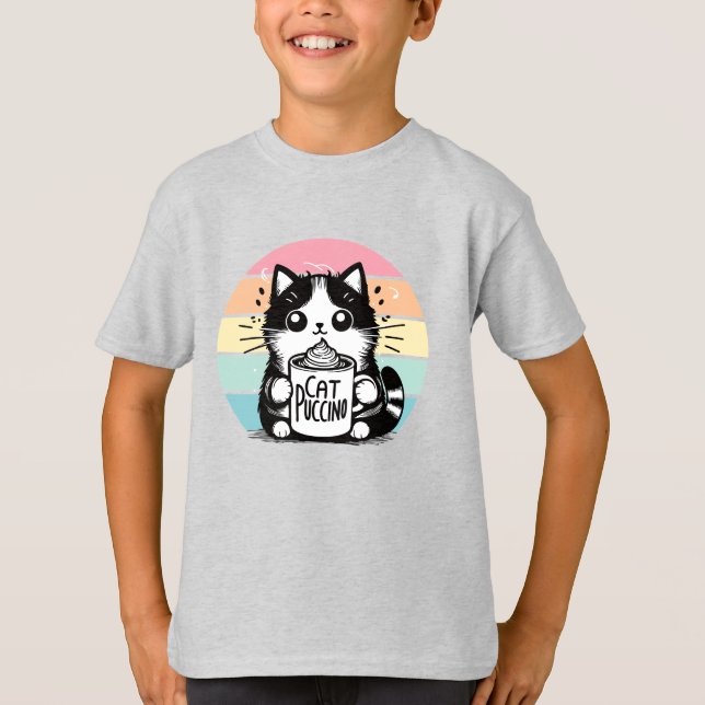 Camiseta Catpuccino 3 (Anverso)