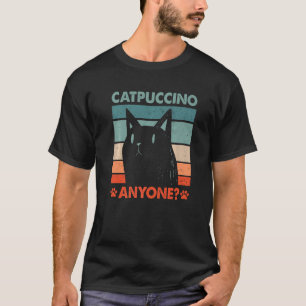 Camiseta Catpuccino Cualquiera Café Gato Cafeína Kitten 1