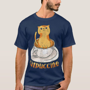 Camiseta Catpuccino Funny Cat 
