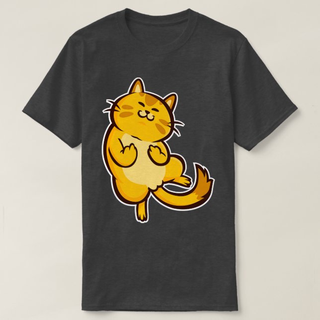 Camiseta Catqué malo (Diseño del anverso)