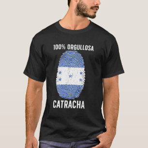 Camiseta Catracha Latina Chica Honduras Mujer