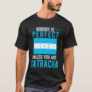 Camiseta Catracha mujer hondureña mujer Chica de bandera de