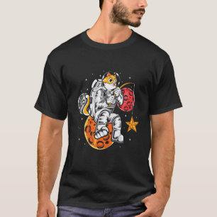 Camiseta Catronaut Estrellas de Pesca Gato Astronauta Plane