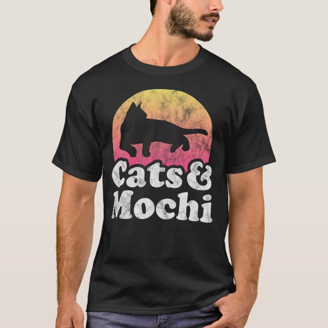 Camiseta Cats and Mochi Men's or Women's Cat and Mochi (Anverso)