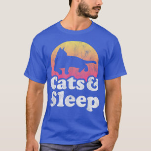 Camiseta Cats and Sleep Men's or Women's Cat