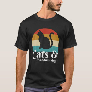 Camiseta Cats And Woodworking