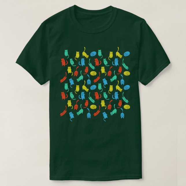 CAMISETA CATS CATS (Diseño del anverso)