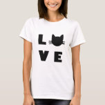 Camiseta Cats de amor.<br><div class="desc">Cats de amor. Un diseño divertido para los amantes de los gatos.</div>