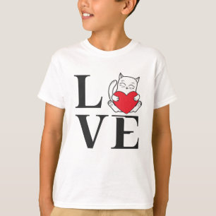 Camiseta Cats de amor