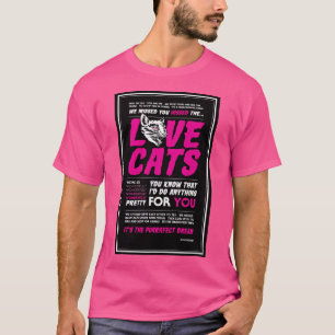 Camiseta Cats de amor