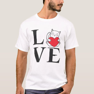 Camiseta Cats de amor