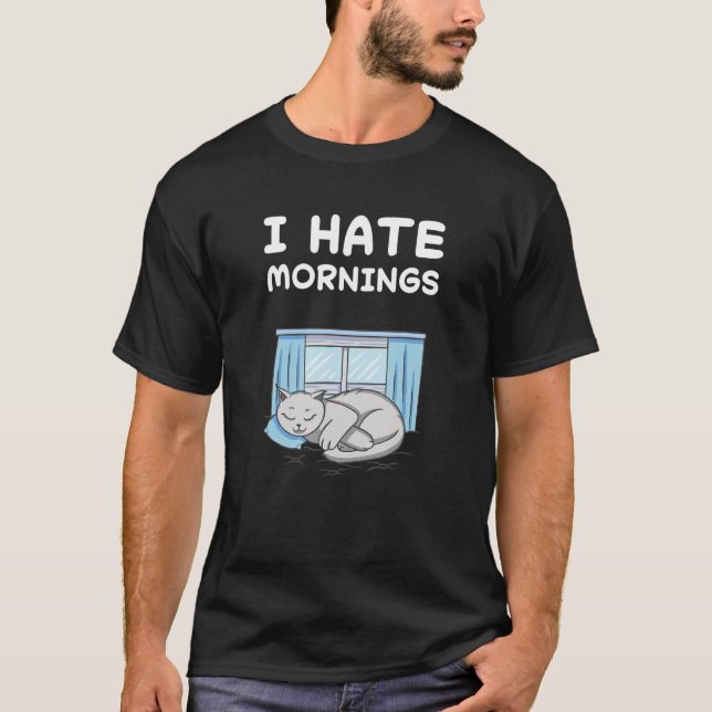 Camiseta Cats de T-ShirtCat Nap Durmiendo Durmiendo Pajama  (Anverso)