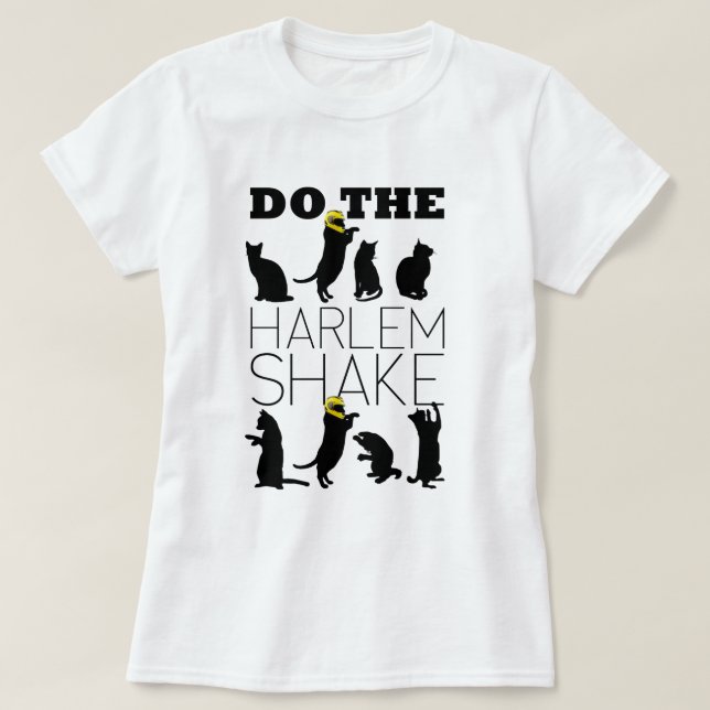 Camiseta Cats doing the Harlem Shake (Diseño del anverso)