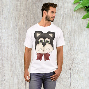 Camiseta Cats Face Mens T-Shirt
