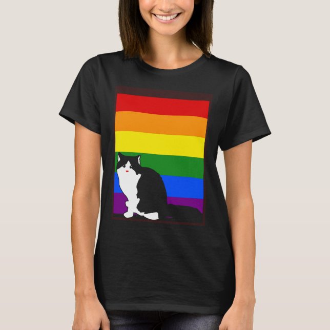 Camiseta Cats Lgbt (Anverso)