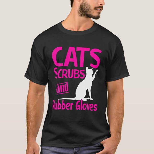 Camiseta Cats Scrubs (Anverso)
