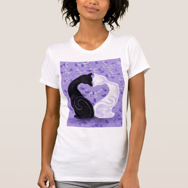 Camiseta Cats T-Shirt Hermoso Amor (Anverso)