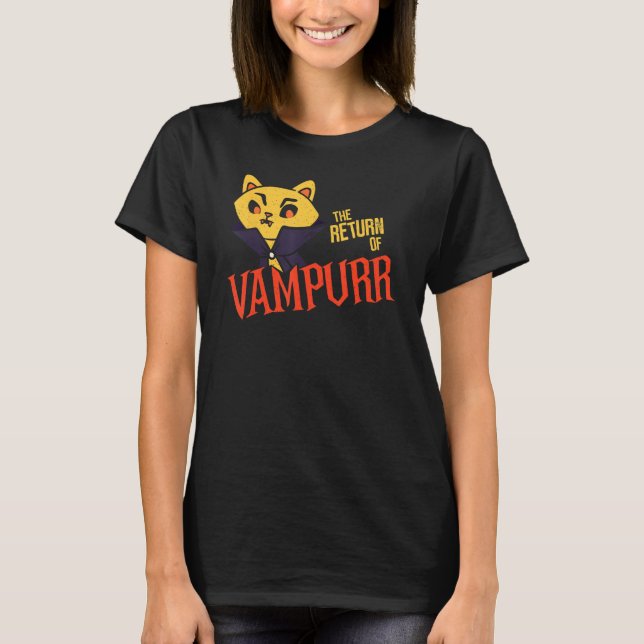 Camiseta Cats vampire  Vampurr (Anverso)