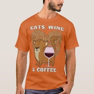 Camiseta Cats Vino y café (15)