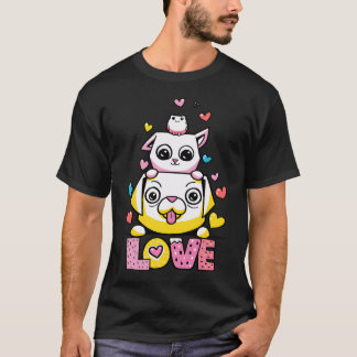 Camiseta Catsoki Valentine Amor especial