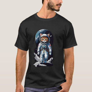 Camiseta Catstronaut (#01) gato astronauta en el espacio