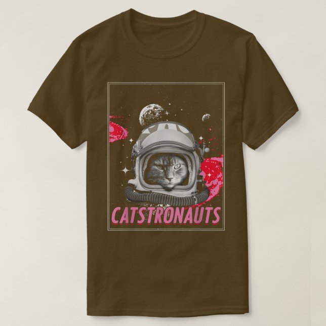 Camiseta Catstronauta: El científico astronauta T- (Diseño del anverso)